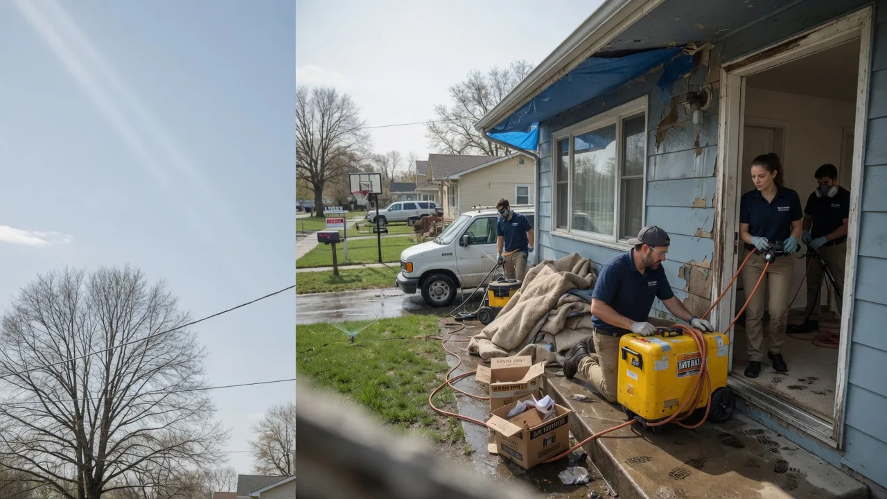 Basement Flood Cleanup in Middlefield, MA near me